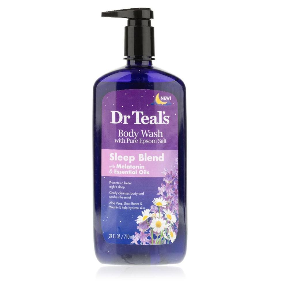 DR. TEAL'S Body Wash With Pure Epsom Salt Sleep Blend With Melatonin